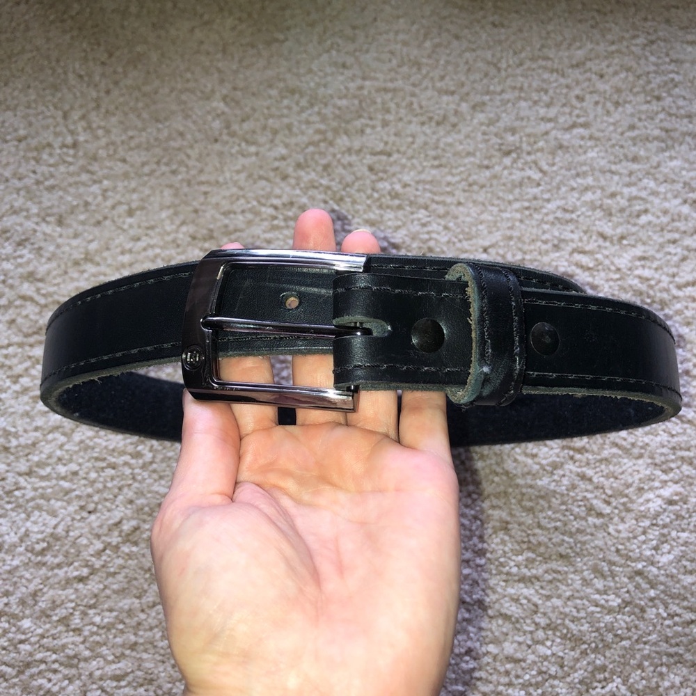 Crossbreed Executive Gun Belt with Velcro lining. Size 34” Black